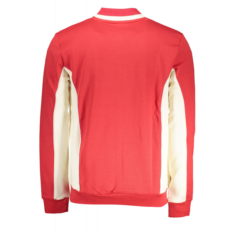 FILA MEN'S RED ZIP SWEATSHIRT
