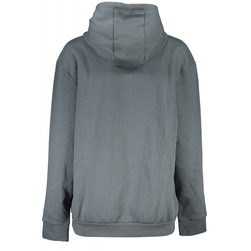CAVALLI CLASS WOMEN'S GRAY ZIPLESS SWEATSHIRT
