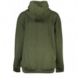 CAVALLI CLASS WOMEN'S ZIPLESS SWEATSHIRT GREEN