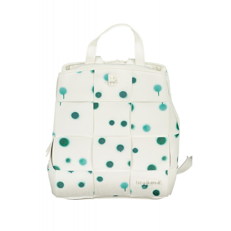 DESIGUAL WHITE WOMEN'S BACKPACK