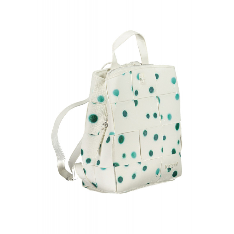 DESIGUAL WHITE WOMEN'S BACKPACK