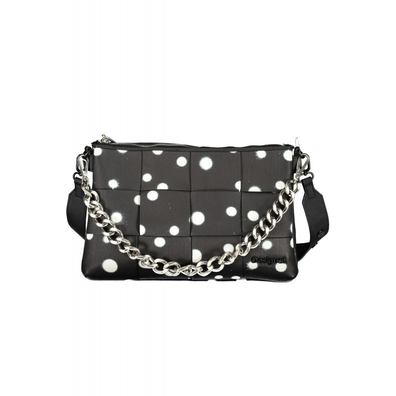 BOLSO MUJER DESIGUAL NEGRO