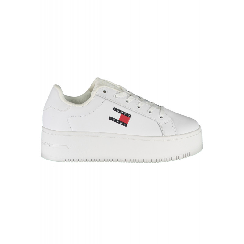 TOMMY HILFIGER WHITE WOMEN'S SPORTS SHOES