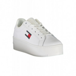 CHAUSSURES DE SPORT POUR FEMMES TOMMY HILFIGER BLANCHES