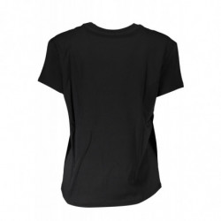 PATRIZIA PEPE DAMEN KURZARM T-SHIRT SCHWARZ