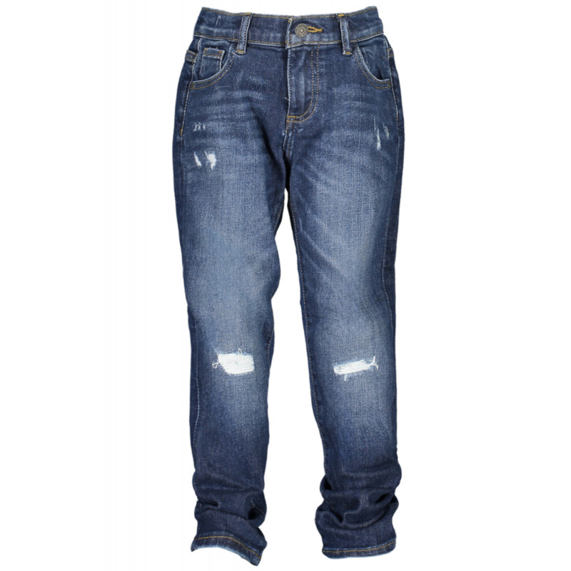 GUESS JEANS DENIMJEANS FÜR KINDER BLAU