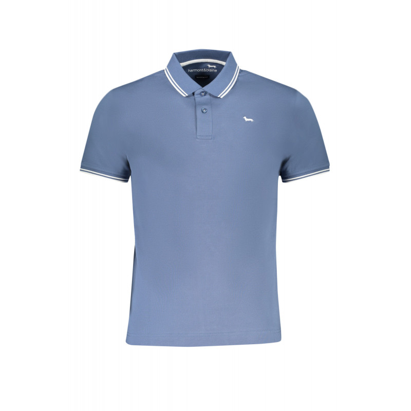 HARMONT & BLAINE POLO MANCHES COURTES HOMME BLEU
