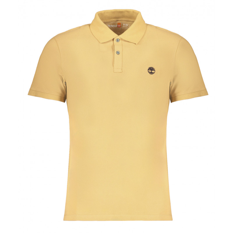 TIMBERLAND POLO MANICHE CORTE UOMO BEIGE