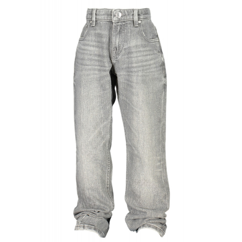 GUESS JEANS JEAN EN DENIM GRIS POUR ENFANT