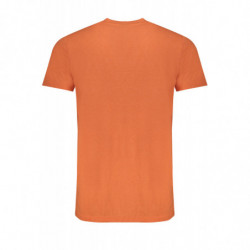 NORVÈGE 1963 T-SHIRT ORANGE À MANCHES COURTES HOMME
