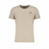 CAMISETA MANGA CORTA HOMBRE NORUEGA 1963 BEIGE