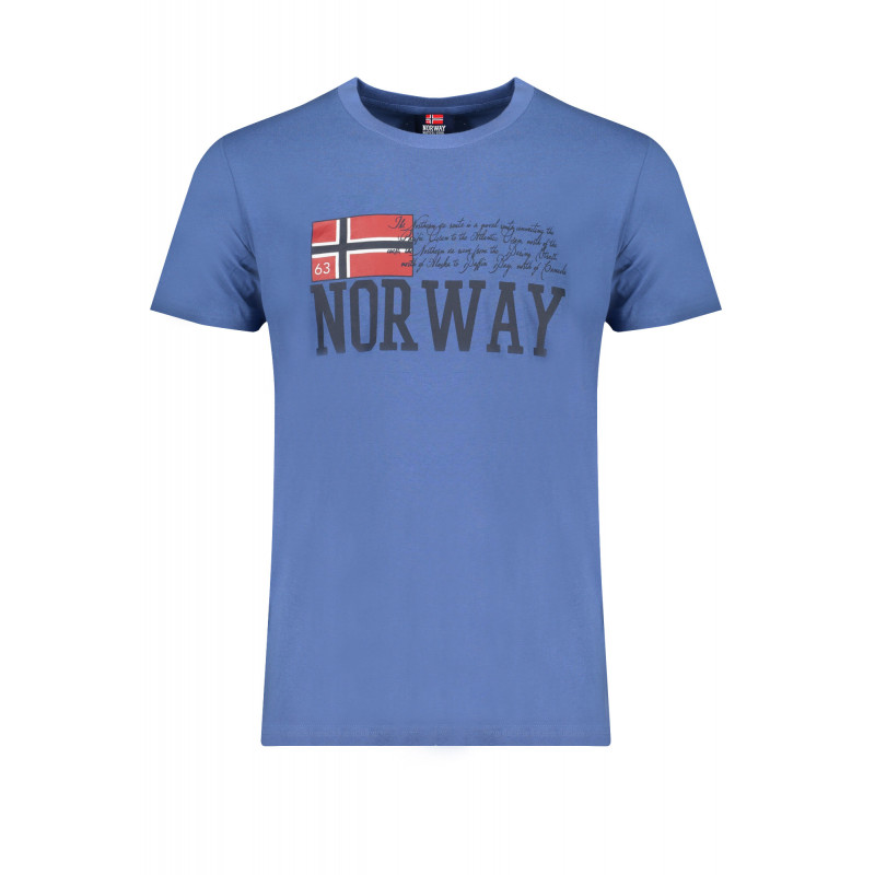 NORWAY 1963 MEN'S SHORT SLEEVE T-SHIRT BLUE