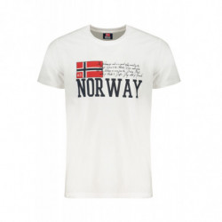 NORWAY 1963 MEN'S WHITE SHORT SLEEVE T-SHIRT