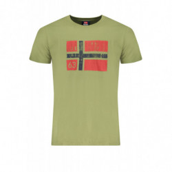 NORWEGEN 1963 GRÜNES KURZARM-T-SHIRT FÜR HERREN