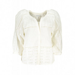 DESIGUAL CAMICIA MANICHE LUNGHE DONNA BIANCO