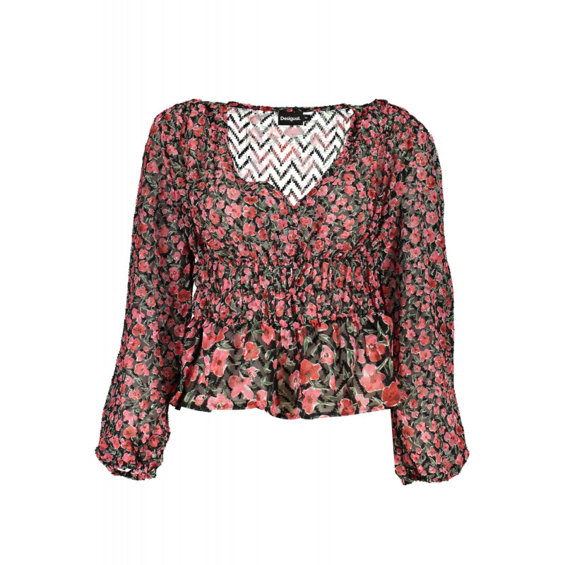 PULL DESIGUAL ROSE FEMME