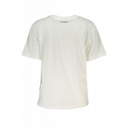 DESIGUAL WOMEN'S SHORT SLEEVE T-SHIRT WHITE