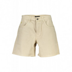 DESIGUAL JEANS SHORT FEMME BEIGE