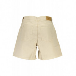 DESIGUAL JEANS SHORT FEMME BEIGE