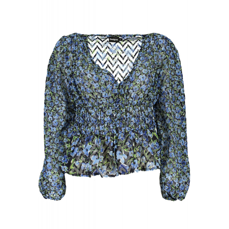 DESIGUAL MAGLIA DONNA BLU