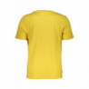 TIMBERLAND YELLOW MEN'S SHORT SLEEVED T-SHIRT