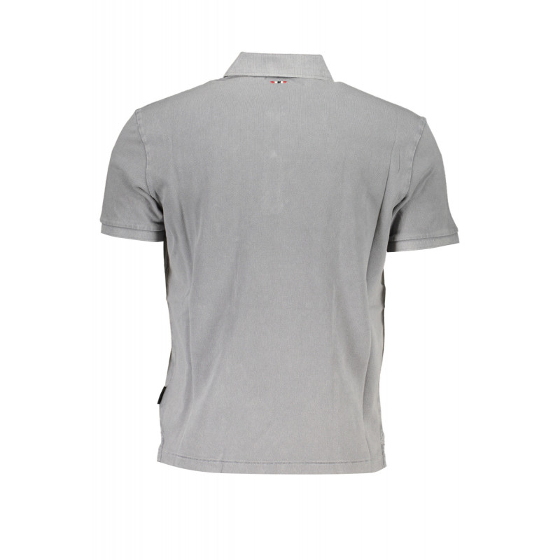 POLO MANGA CORTA HOMBRE NAPAPIJRI GRIS