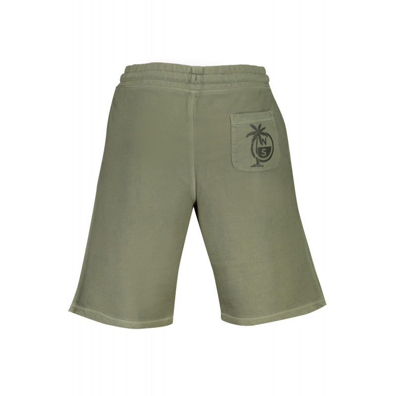 NORTH SAILS GREEN MEN'S SHORT PANTS