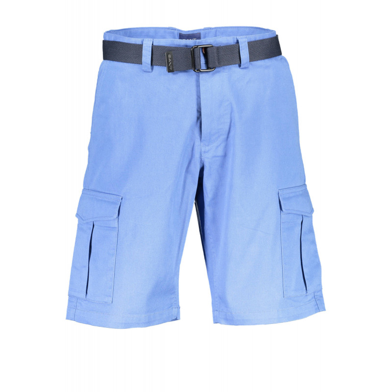 GANT BLUE MEN'S BERMUDA TROUSERS