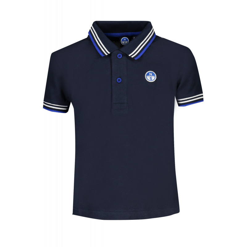 NORTH SAILS POLO MANCHES COURTES ENFANT BLEU