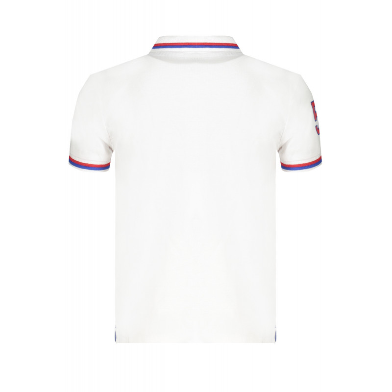 NORTH SAILS WHITE SHORT SLEEVED POLO SHIRT FOR CHILDREN