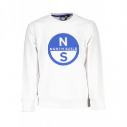 SWEAT-SHIRT BLANC SANS ZIP NORTH SAILS