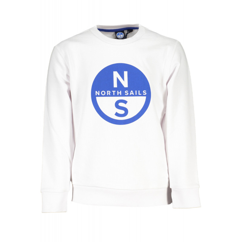 SWEAT-SHIRT BLANC SANS ZIP NORTH SAILS