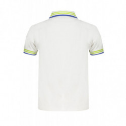 NORTH SAILS WHITE SHORT SLEEVED POLO SHIRT FOR CHILDREN