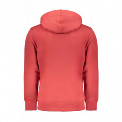 CALVIN KLEIN SWEAT-SHIRT ZIPPÉ ROUGE POUR HOMMES