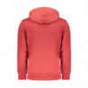 CALVIN KLEIN FELPA SENZA ZIP UOMO ROSSO