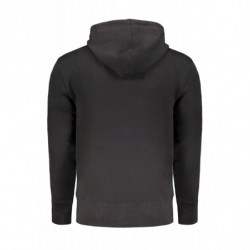CALVIN KLEIN MEN'S BLACK ZIP SWEATSHIRT