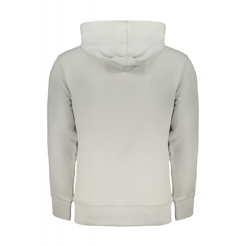 CALVIN KLEIN HERREN-SWEATSHIRT GRAU MIT REISSVERSCHLUSS
