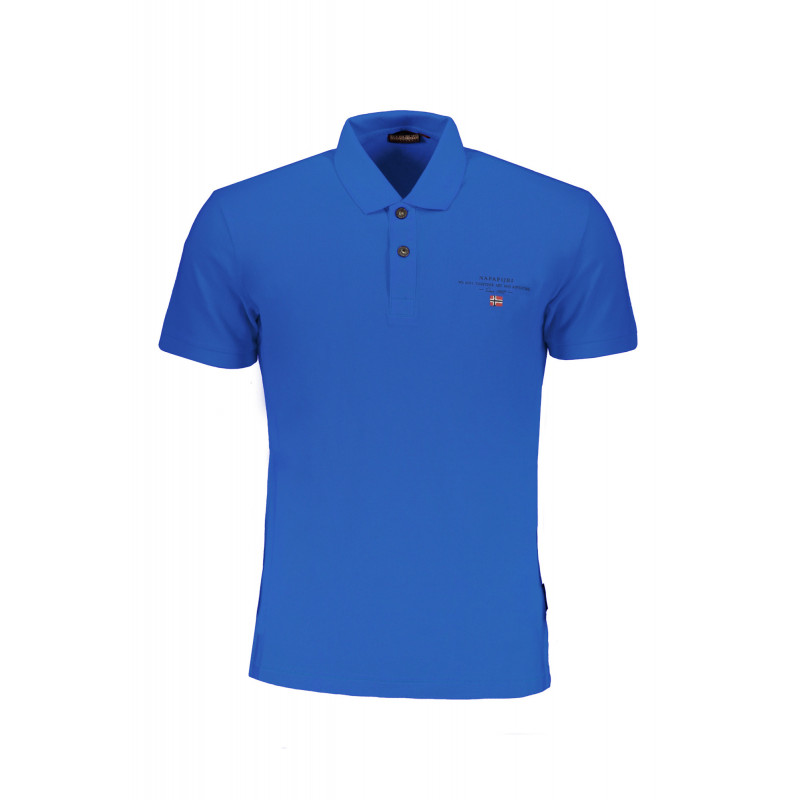 NAPAPIJRI POLO MANCHES COURTES HOMME BLEU