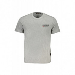 NAPAPIJRI HERREN-KURZÄRMELIGES T-SHIRT GRAU