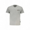 NAPAPIJRI T-SHIRT MANCHES COURTES HOMME GRIS