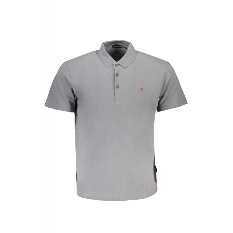 POLO MANGA CORTA HOMBRE NAPAPIJRI GRIS