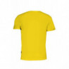 NAPAPIJRI YELLOW MEN'S SHORT SLEEVED T-SHIRT