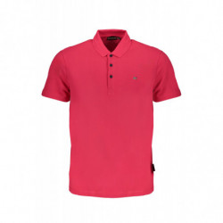 NAPAPIJRI MEN'S SHORT SLEEVED POLO SHIRT PINK