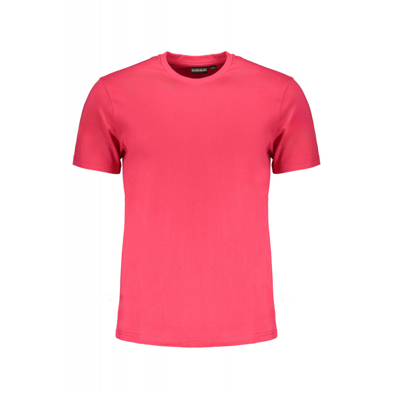 NAPAPIJRI T-SHIRT MANICHE CORTE UOMO ROSA