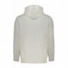 SWEAT-SHIRT SANS FERMETURE ÉCLAIR BLANC CALVIN KLEIN POUR HOMMES