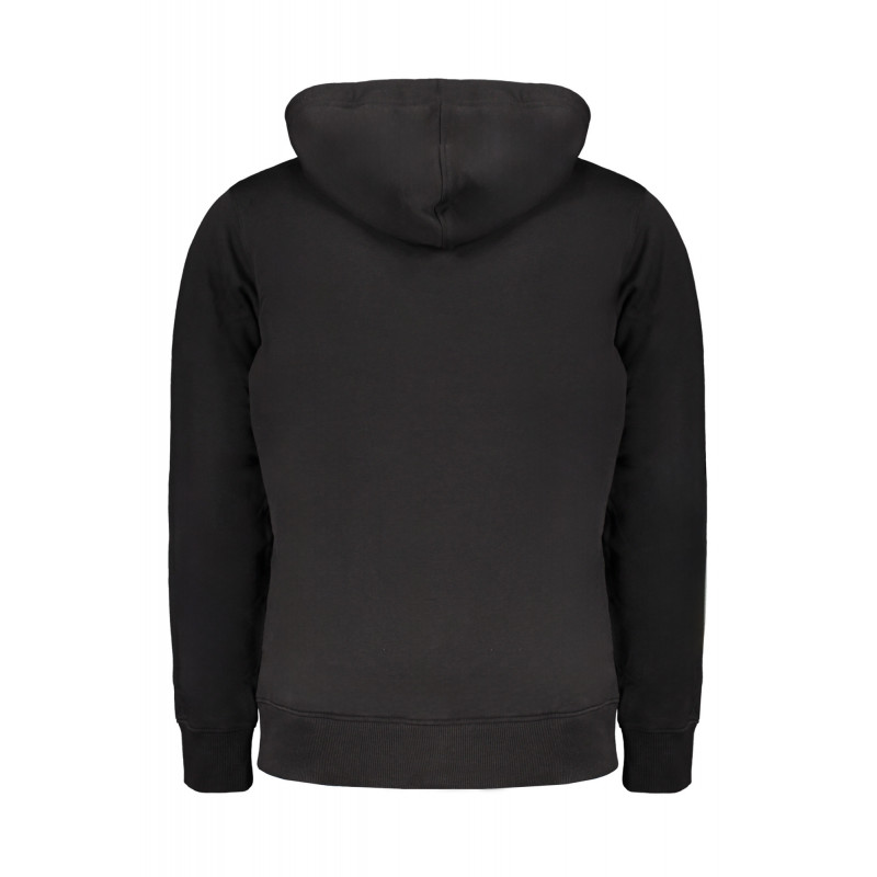 CALVIN KLEIN SCHWARZES HERREN-SWEATSHIRT MIT REISSVERSCHLUSS