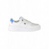 TOMMY HILFIGER WHITE WOMEN'S SPORTS SHOES