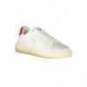 CALVIN KLEIN WEISSE HERREN-SPORTSCHUHE