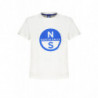 CAMISETA DE MANGA CORTA NIÑO BLANCA NORTH SAILS
