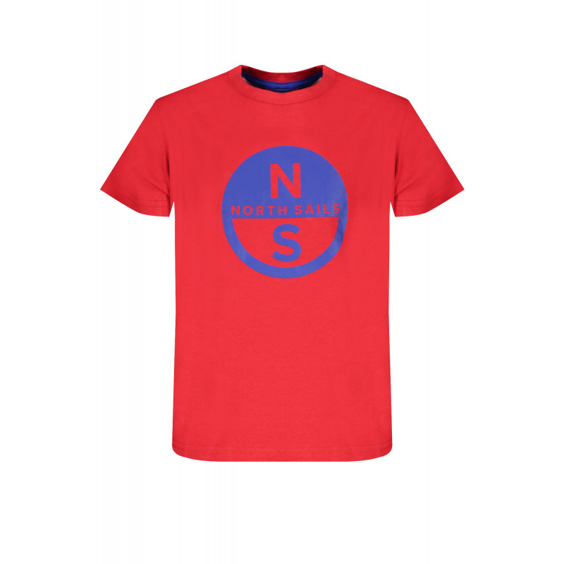 NORTH SAILS SHORT SLEEVED T-SHIRT FOR CHILDREN RED